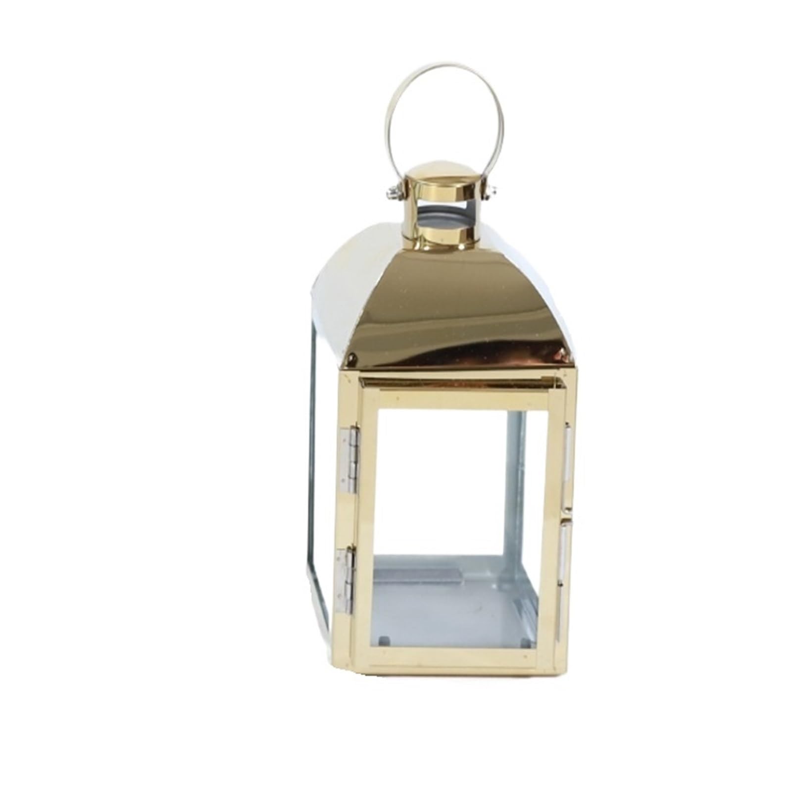 Decorative Lanterns Windproof Stainless Steel Candle Holder,Lantern,Hurricane Candleholder, Stand,Wind Lamp, Candlestick,Wedding Centerpieces(A06 11x10.5x23.5cm)