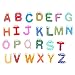 Happy Cherry Fun Colorful Refrigerator Game Set Fridge Magnets ABC Letter Alphabet Wooden Fridge Magnets Kid Toys