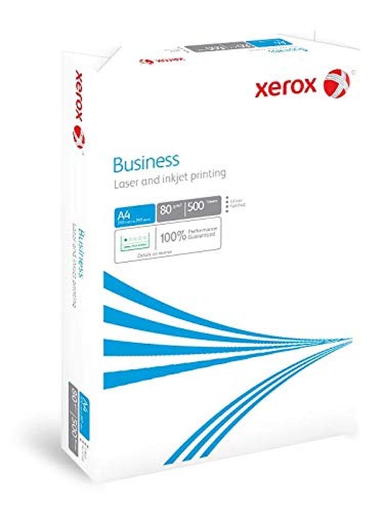 Xerox Business - Carta di alta qualità perforata, 4 fori, 80 g/m², formato A4, 5 risma da 500 fogli