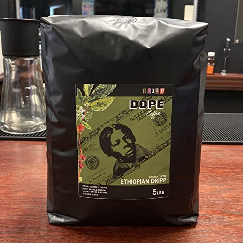 Dope Coffee 5lb Ethiopian Sidamo Arabica Whole Bean