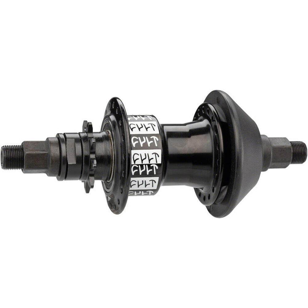 CULT Crew Freecoaster Rear Hub Left Hand Drive Black