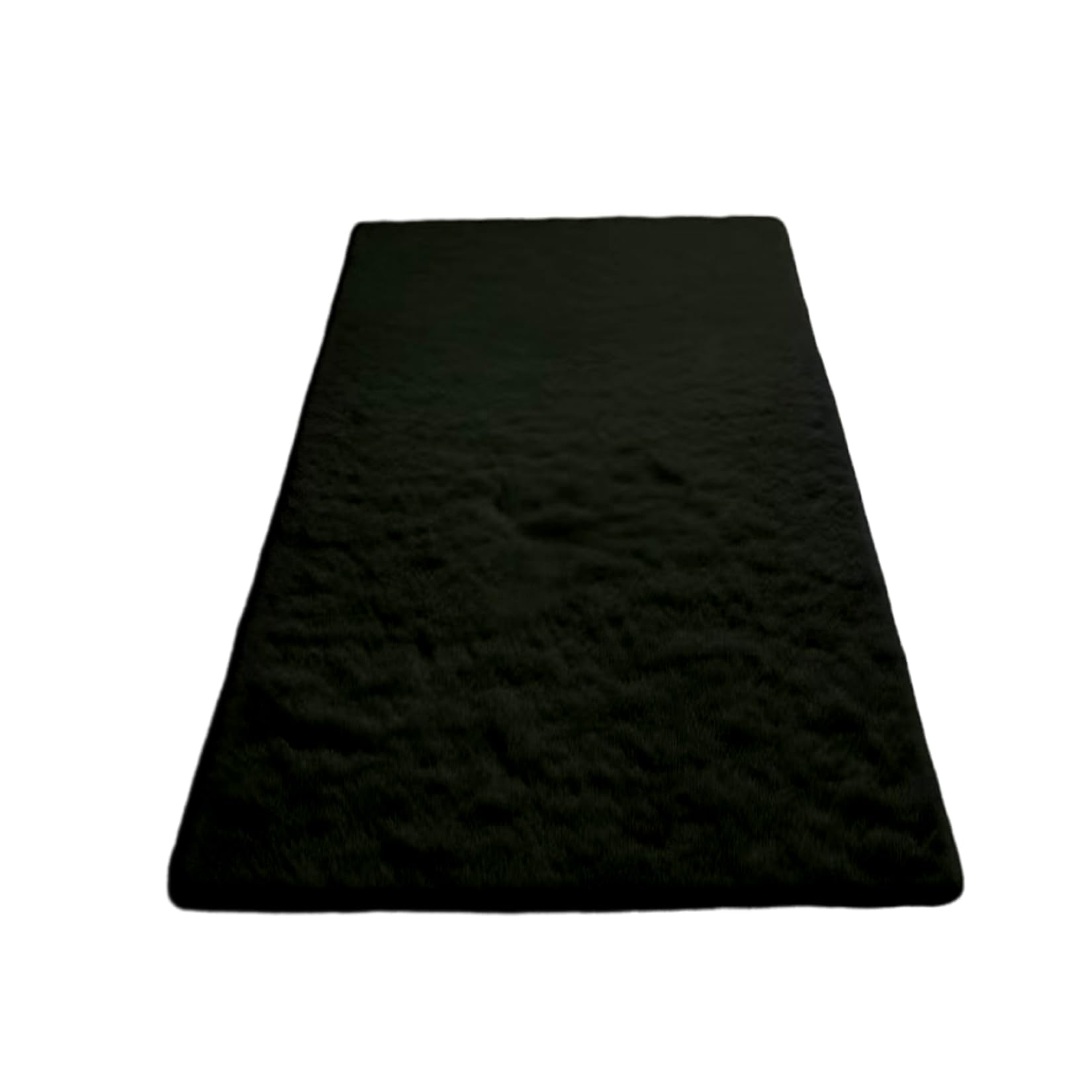 Tapis extérieur 110 x 200 cm antidérapant hocedo grand tapis de salon chambre enfant noir