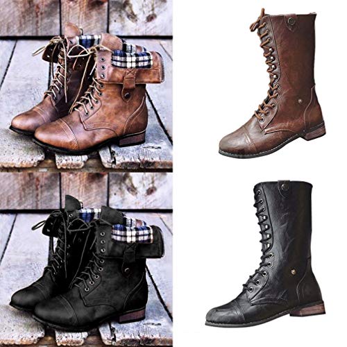 Stivali da Donna Classico Caldo Stivali Piatti