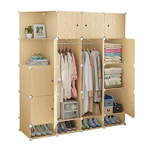 Armoire de stockage d'assemblage en acier avec dressing penderie - 2
