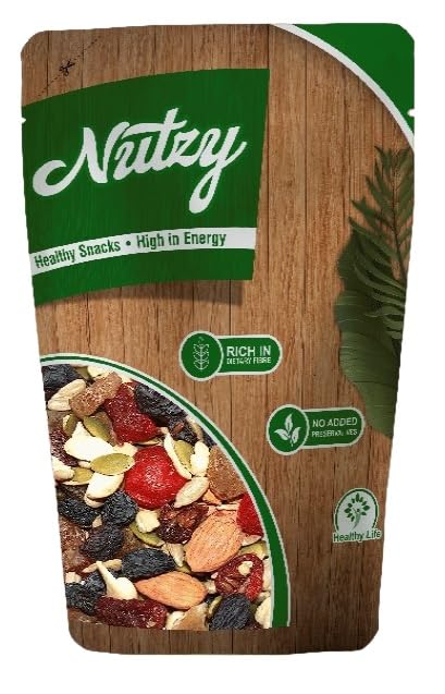 Nutzy Premium Dried Fruits (Trail Mix, 600)