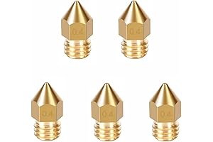 Anet A8 5-Piece Brass Nozzle Kit for Smooth 3D Printing