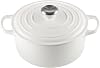 Le Creuset Signature Cocotte Ronde 4.2L White E530823H