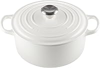 Vista 18 de Le Creuset Horno holandés redondo de hierro fundido esmaltado, 4.5 cuartos de galón, Marsella