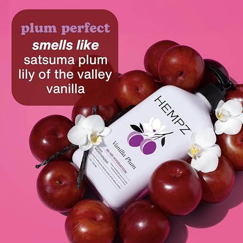 Image of Hempz Limited Edition Vanilla Plum Hydrating Body & Hand Lotion 17 oz