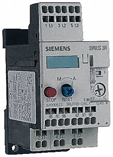 Siemens rele sobrecarga termico 3ru11 s00 10a para contactor industrial