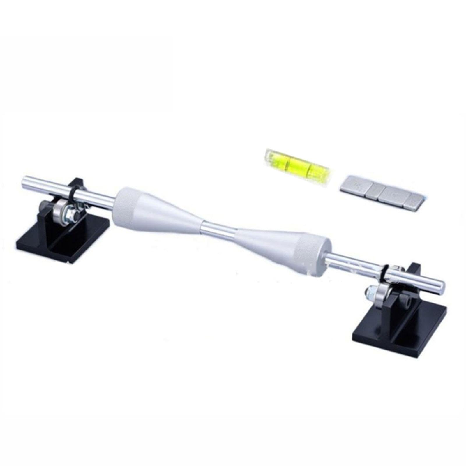 Herramienta portátil de mantenimiento para equilibrador de ruedas motocicleta con construcción aleación aluminio diseñada para reparación y equilibrado ruedas motocicleta.
