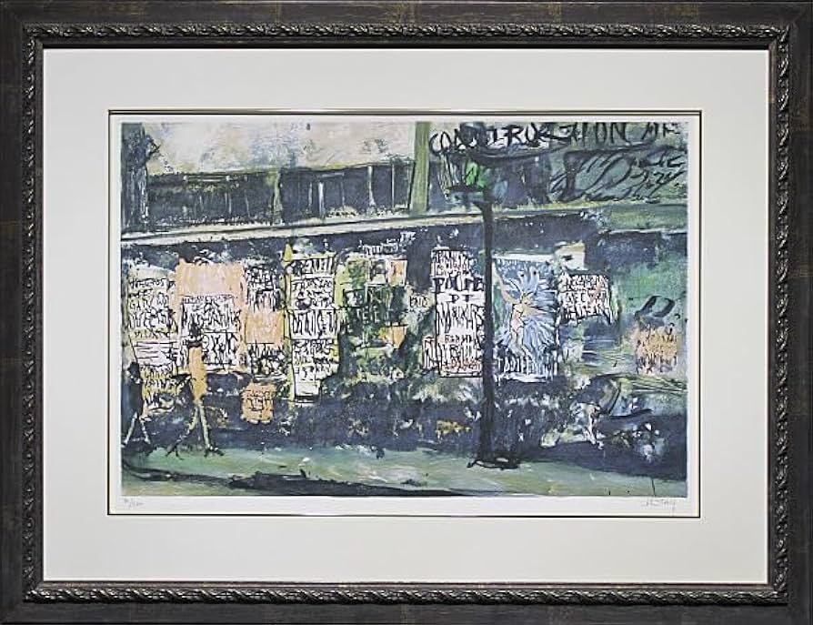 マリー パラ リトグラフ 額装 ☆ 直筆サイン・エディション有り ☆ 限定版画 マリー パラ リトグラフ 額装 ☆ 直筆サイン・エディション有り