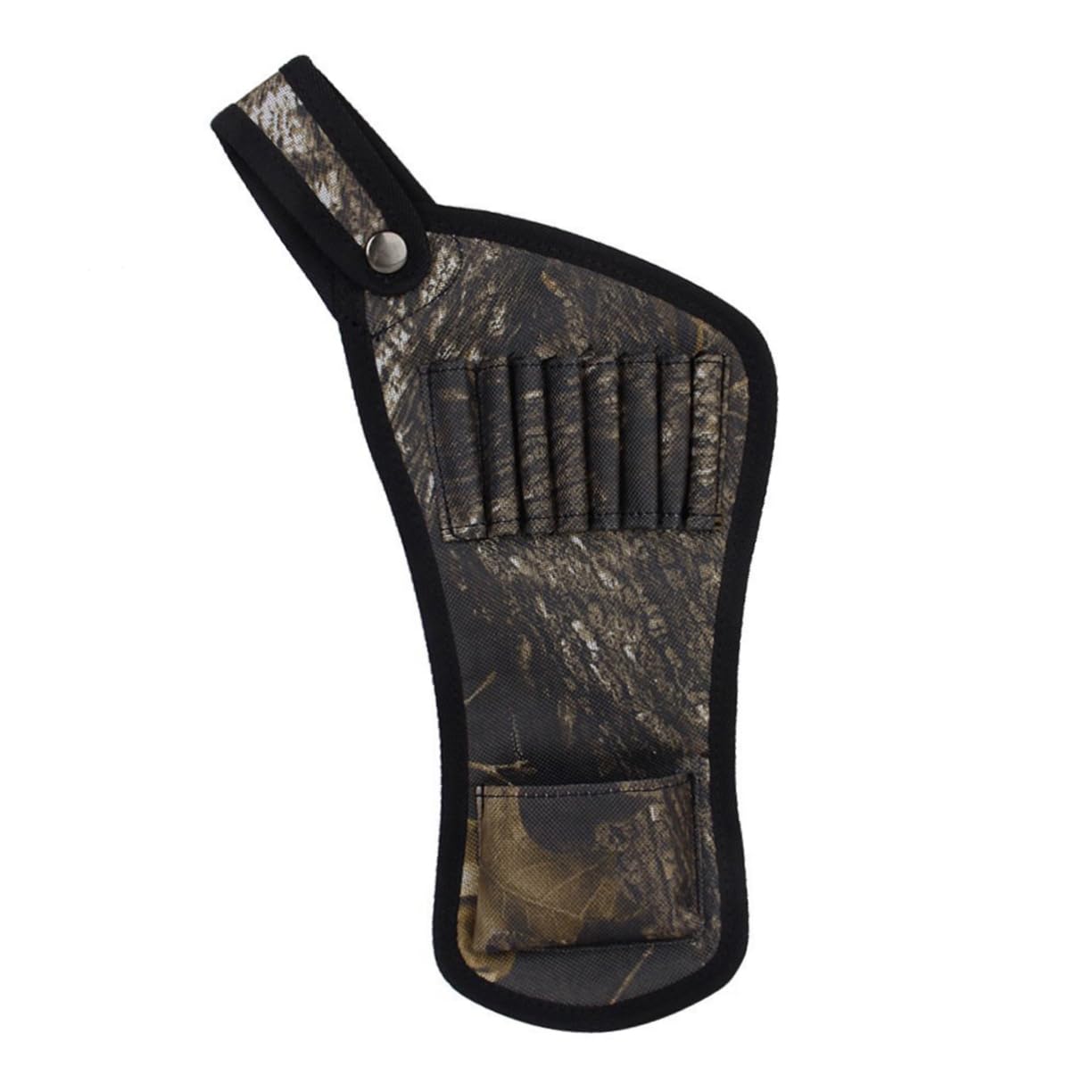 KICHOUSE Camouflage Archery for Children Arrow Bag Metal Buckle 8 Arrow Capacity Compact Size Oxford Fabric