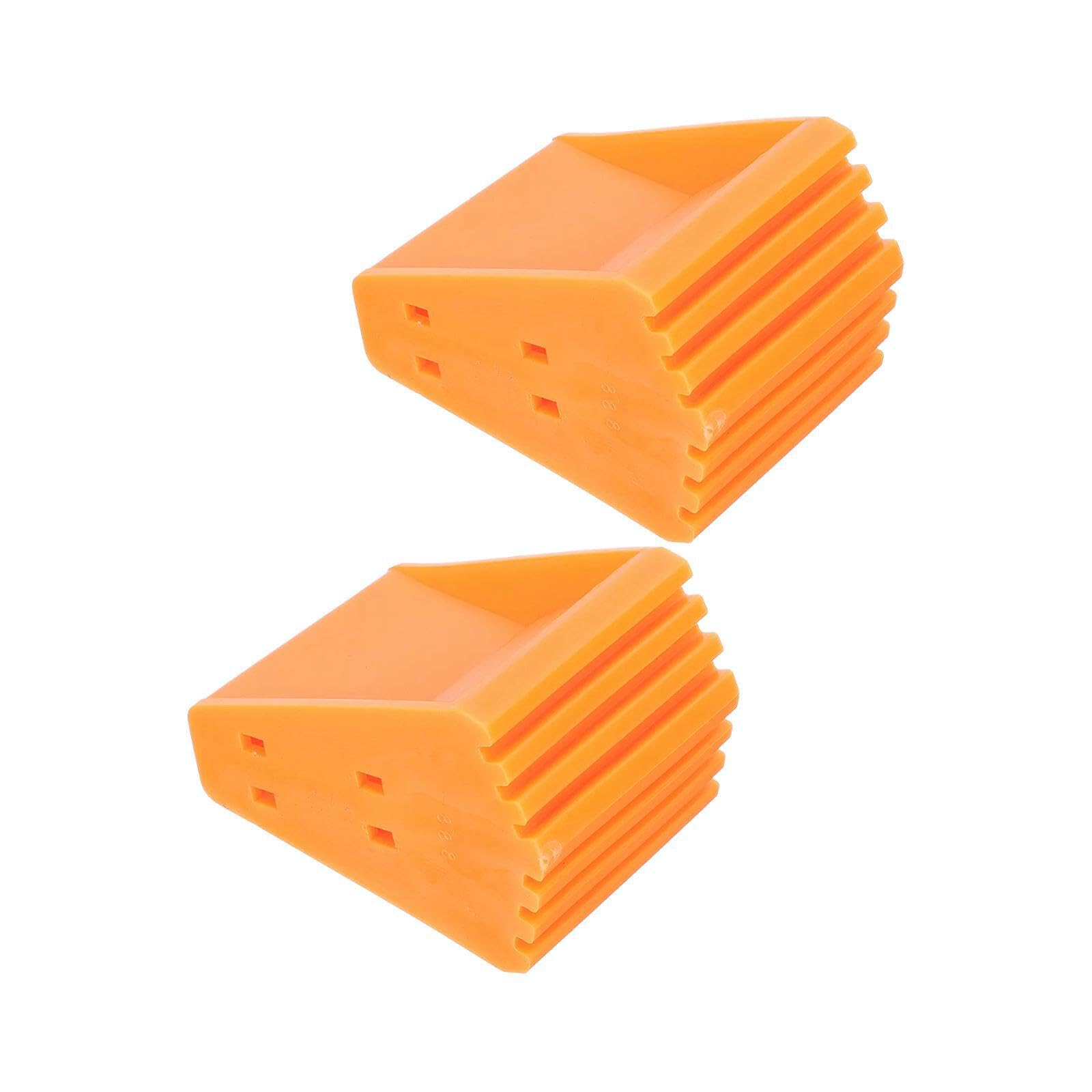 YIXANNX Ladder Feet Protector Telescoping Ladder Feet Reliable NonSlip Accessory Designed To Provide Optimal During Cover Protector For Extension, Orange, 70x40x90mm