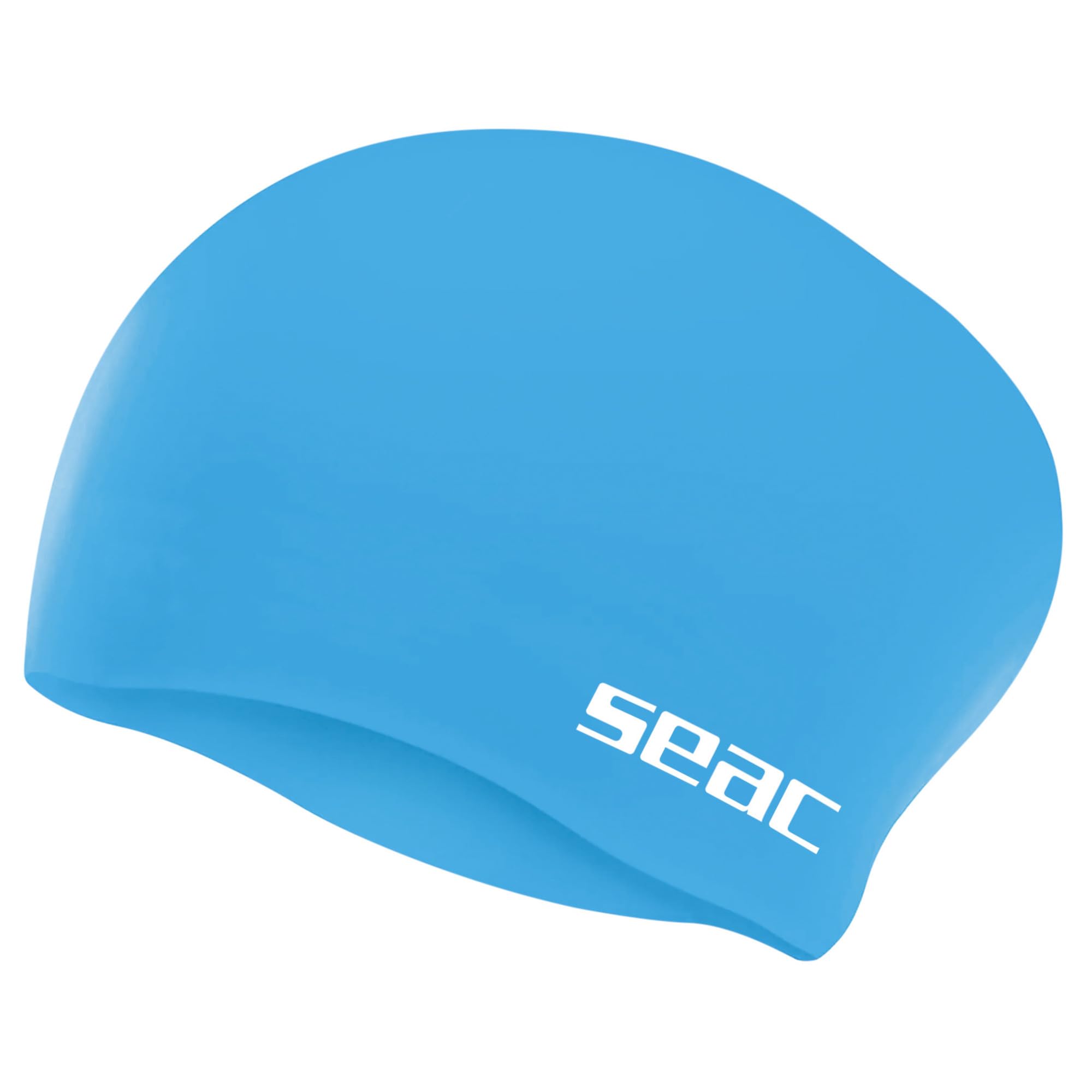 SEAC Chignon Adult – Silicone Swim Cap for Long Hair | Men, Women & Teens | Protects Hair, Ensures Comfort & Optimal Fit