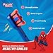 Brush Buddies Marvel Spider-Man Toothbrush for Kids, Soft & Rounded Bristles, Poppin' Fun, Ultra Soft Pop-up Brush Head with Superhero Brush Cover