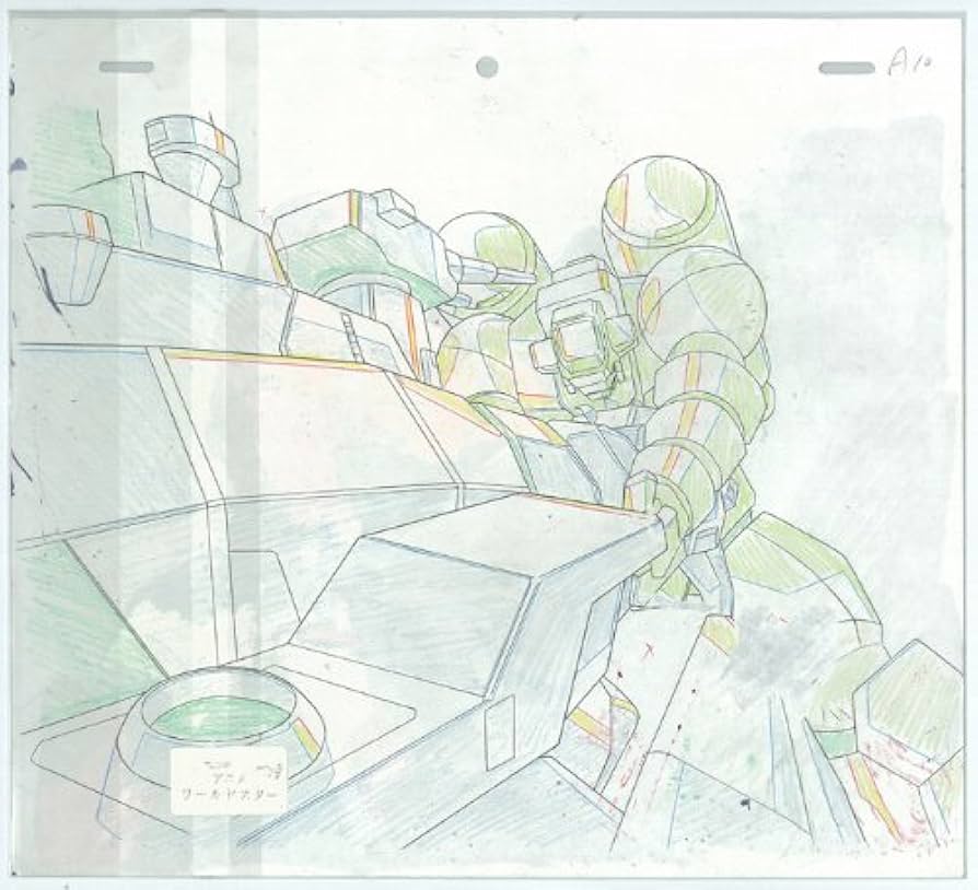 エフ「セル画」 ◎ 1997年 ランクル77 ZX 【CUSTOM SPEC