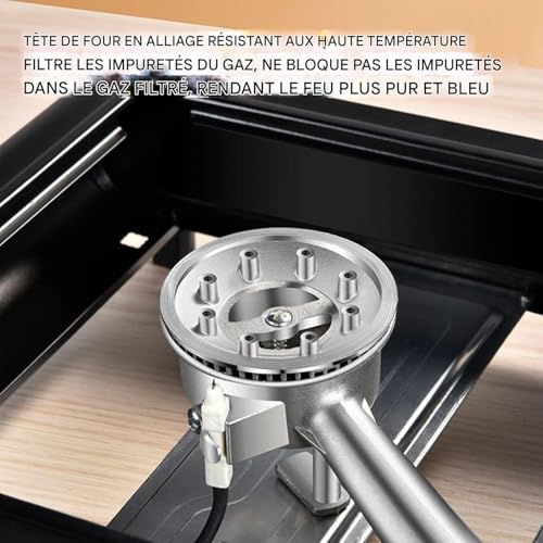 Réchaud De Camping Portable - Cuisinière Portable,Allumage Automatique Contrôle Précis Chaleur Équipement Survival Randonnée Voyage Route Plein Air Parc Pêche Camping – Image 6