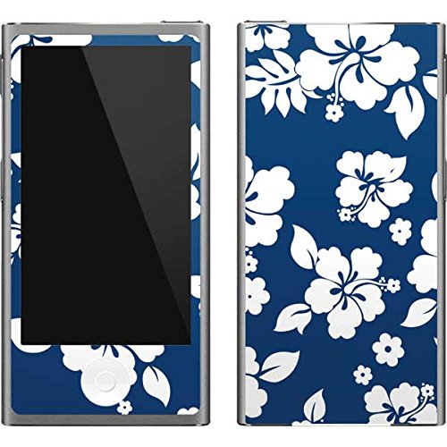 Skinit Decal MP3 Player Skin Compatible with iPod Nano (7th Gen&2012) - Originally Designed Blue and White Design