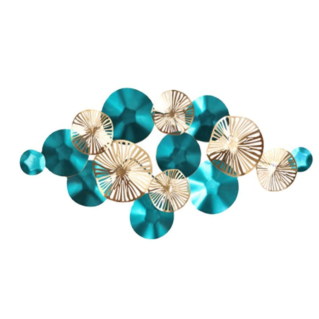 SDDFFW Living Room Background Wall Decoration Three-dimensional Iron Art Sofa Wall Decoration