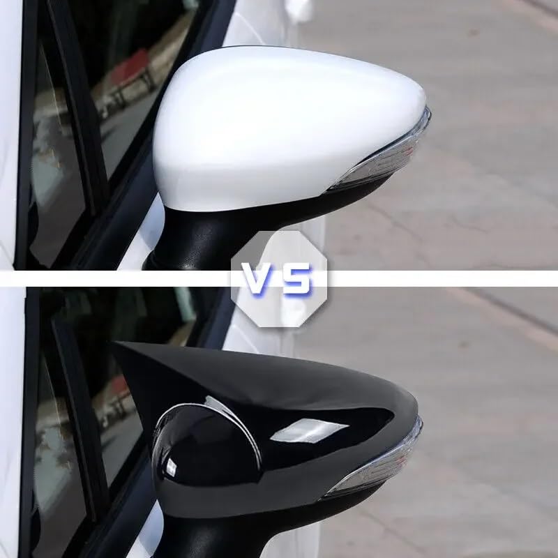 Boîtier rétroviseur voiture Ford Fiesta Mk7 2008-2017 capuchon d'aile - 2