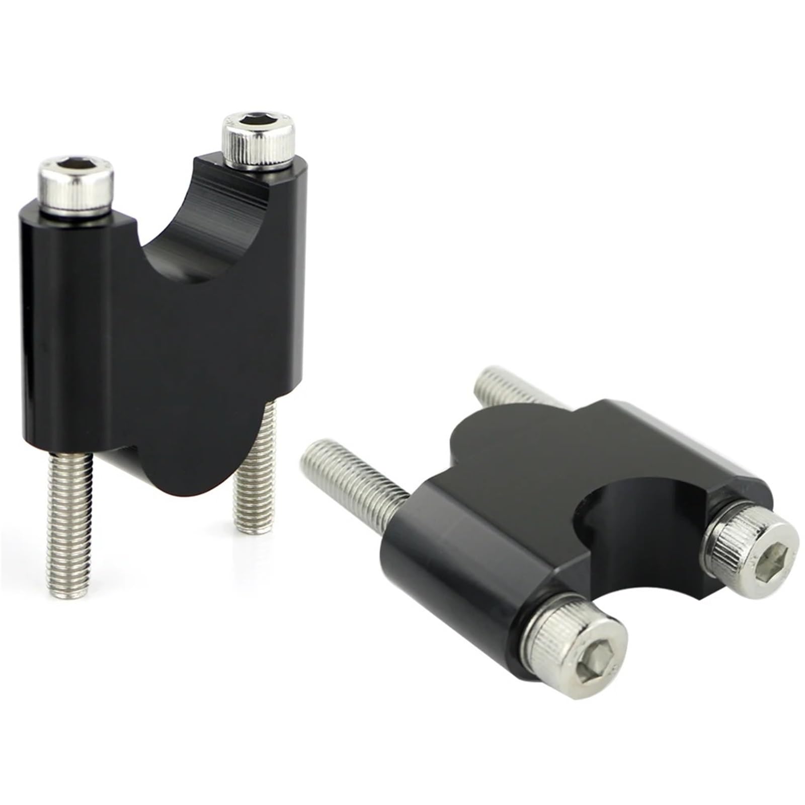 Riser Manubrio Moto Per BMW R1200R F800ST F700GS F650G F650CS G650GS R1100GS R1150GS R850GS Manubrio Riser 22mm 7/8"(Silver Riser 20mm)
