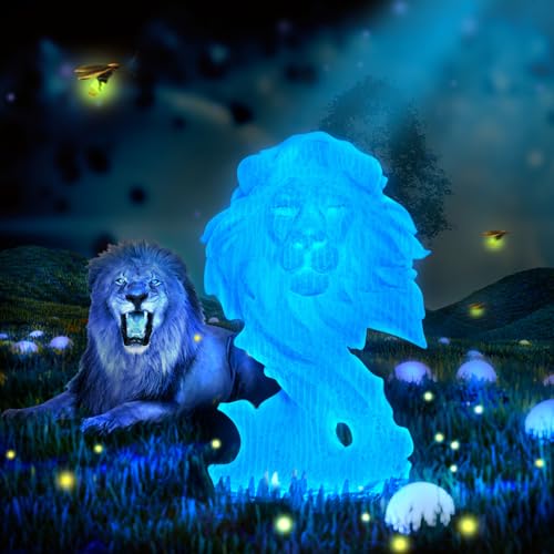 Image of PLA Filament Glow in The Dark, 3D Printer Filament 1.75mm, 1KG Glow PLA Filament Luminous (Glow Blue)