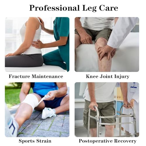 Attelle d'immobilisation du genou pour stabiliser la jambe