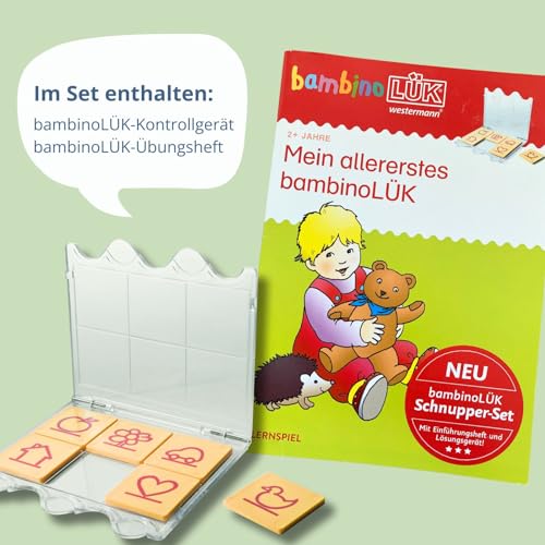 bambinoLÜK-Sets: bambinoLÜK-Set: Einführende Übungen für Kinder ab 2 Jahren: Mein allererstes bambinoLÜK-Set: Kasten + Übungsheft/e / Einführende ... (bambinoLÜK-Sets: Kasten + Übungsheft/e)