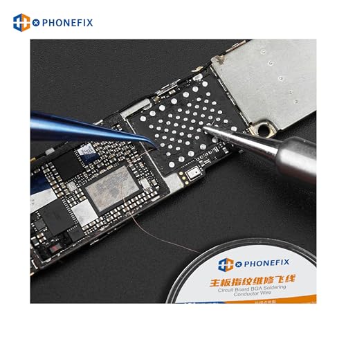 Diyphone VC512- FX-9 NON INSULATED 0.02Mm 200M Phone Motherboard Soldering Jump Wire Pure Copper Non-Insulated Conductor Wire thumb #5