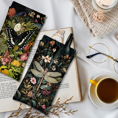 Image of Eyeglasses Sunglasses Case PU Soft Squeeze Top Glasses Pouch for Women Men,Animal Pattern Portable Anti Scratch