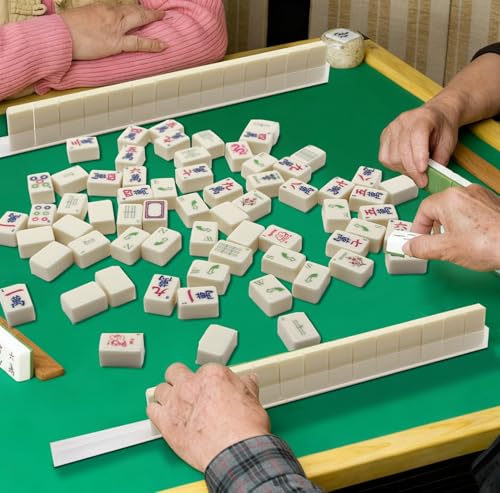Mini set de fichas American Mahjong portátil miniatura 6