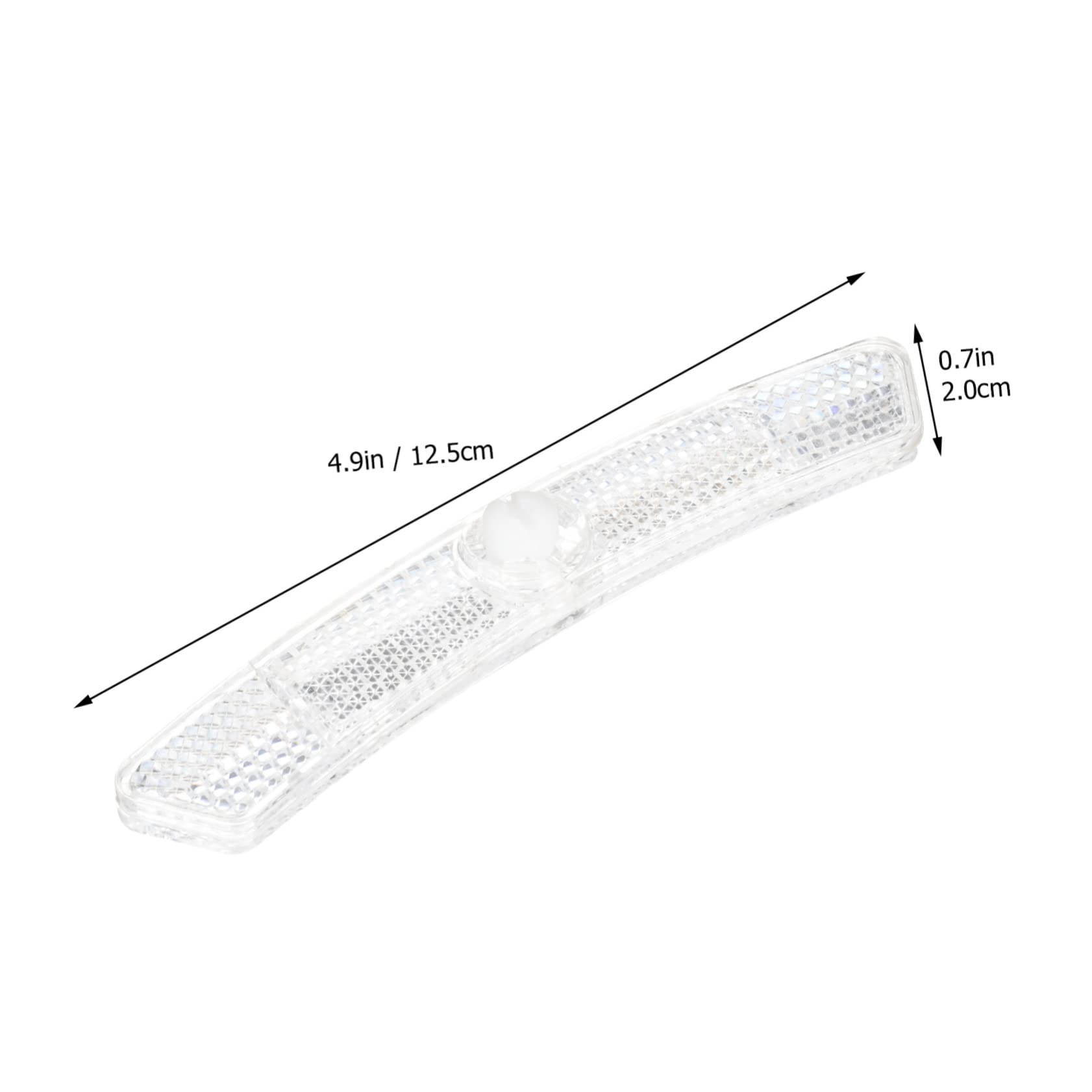 Abaodam Reflective Wheel Set Bicycles Reflectors Professional Reflective Signs Warning Wheel Reflectors Portable Night Safety