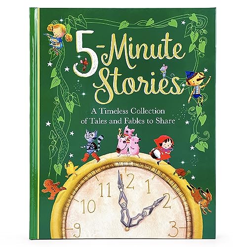 Image of Five Minute Stories Treasury: A Timeless Collection of Favorite Stories, Tales, and Fables for Children (Hardcover Storybook Treasury)