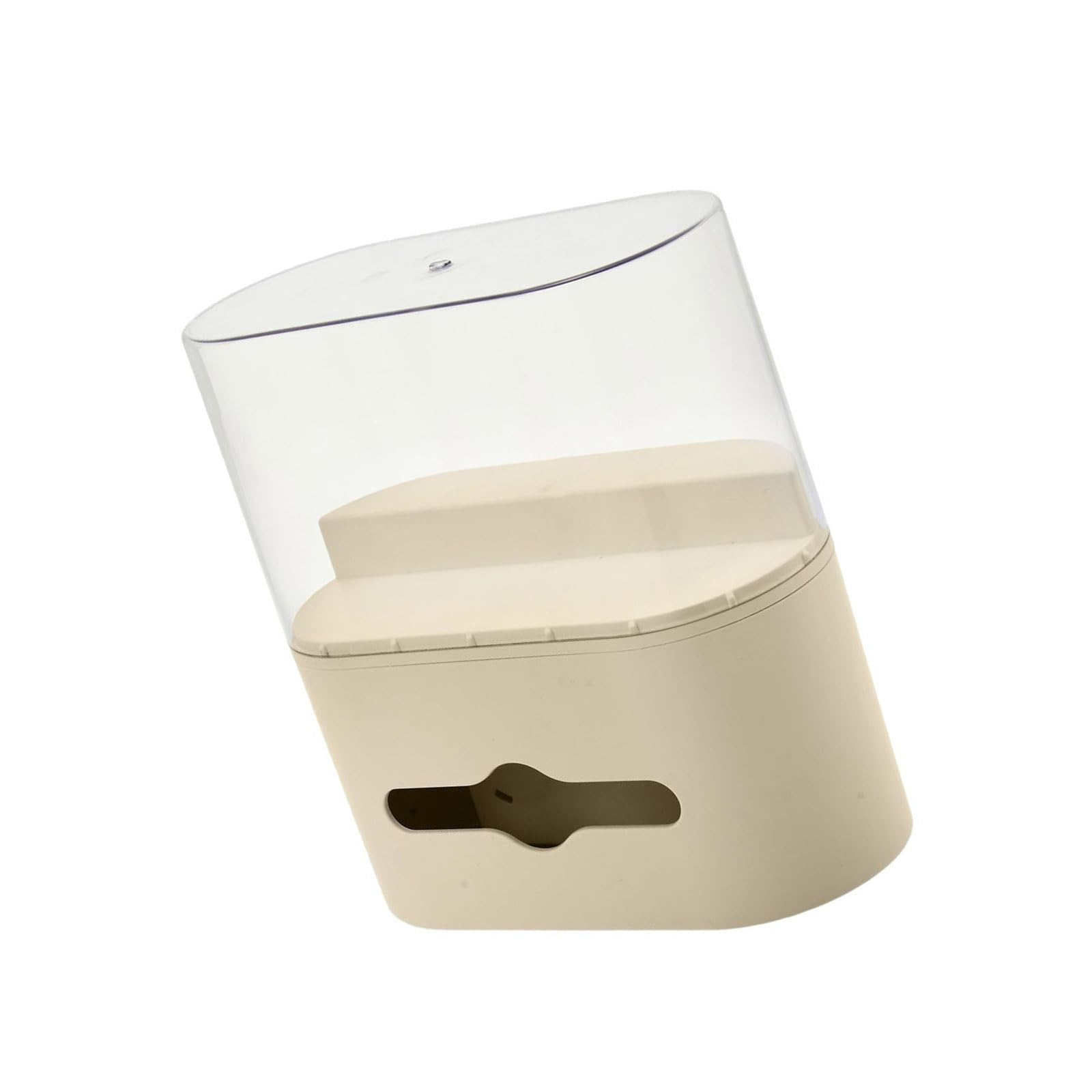 Tsophreniq Tissue Dispenser with Multipurpose Compartment for Home Accessories and Small Items Storage Organizers Minimalists Accessory