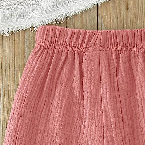 Boys Pants Comfortable Trendy Loose Trousers for Active Kids Stylish Solid Color Apparel for Spring Summer Season4