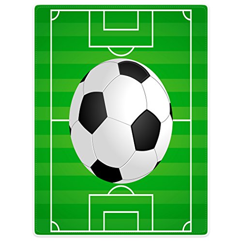 Yisumei Manta De Techos Suavemente Franela Suave Manta Colcha De Fútbol Verde Fútbol Espacio, Poliéster, Weiß, 150 X 200 Cm Yisumei Manta De Techos Suavemente Franela Suave Manta Colcha De Fútbol Verde Fútbol Espacio, Poliéster, Weiß, 150 X 200 Cm