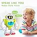 P&C Learning Toys Baby Walking Activity Remote Control Robot with Musical, Sounds, Light Interactive Early Toddlers Toy for 1 2 3 Birthday Gift