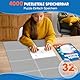 Nariolar Ultra-haftende Transparente Puzzle Klebefolie, 32 Puzzlekleber zum Fixieren und Schützen von bis zu 4 x 1000-Teile-Puzzles