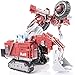 Optimus Prime Spielzeug Transformers Toys Studio Series 63 Devastator Deluxe Class Dark of The Moon Movie Topspin Figura de acción - Niños de 8 años Transformers Optimus Prime Cybertron