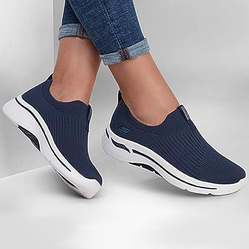 Image of Skechers Women's Go Walk Arch Fit Iconic Sneaker