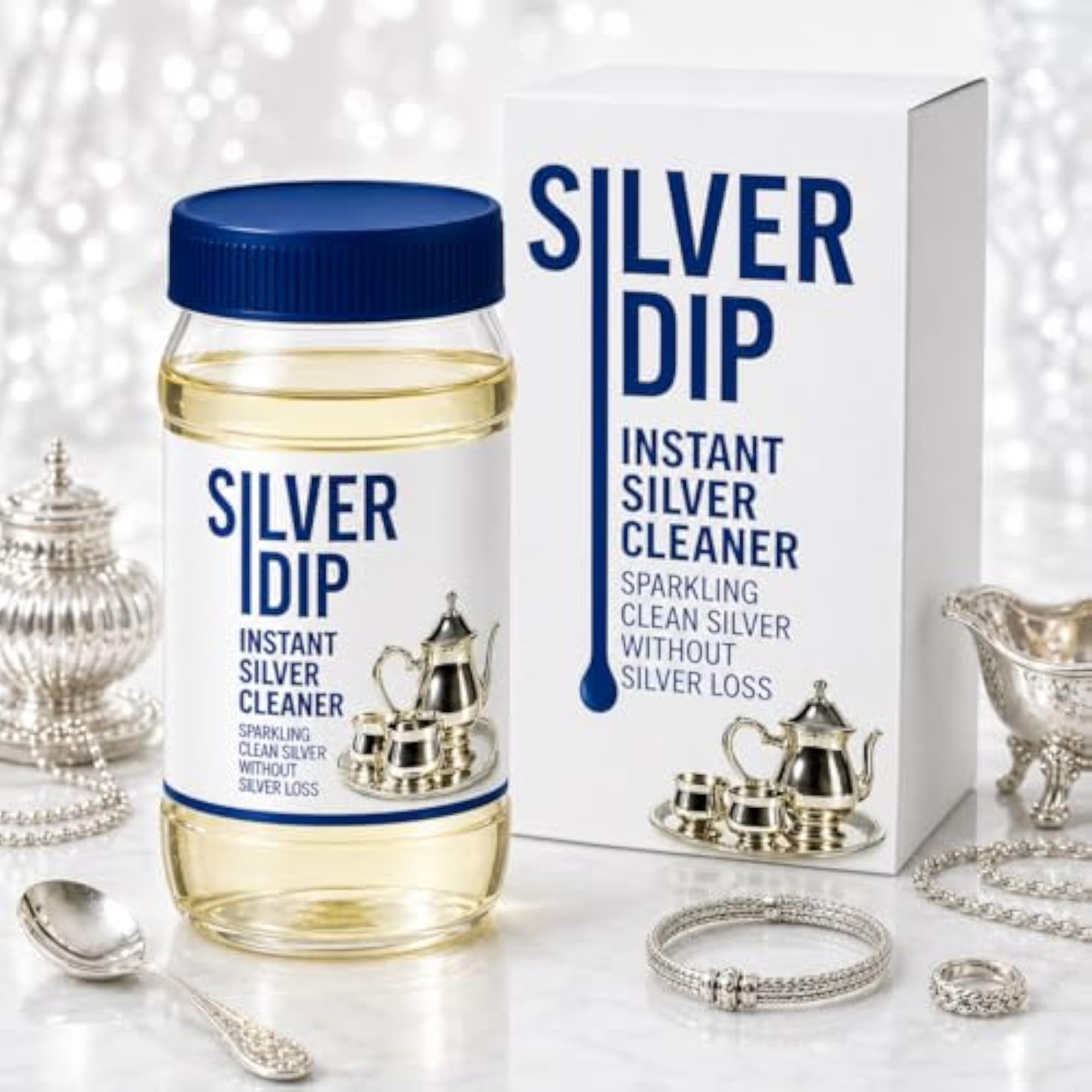 Silver Dip Cleaner Liquid for Jewellery and Silverware