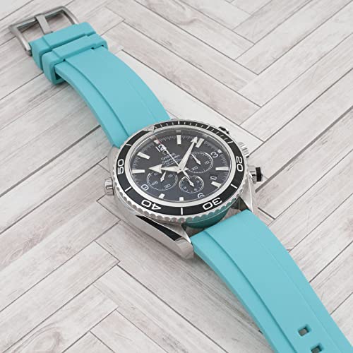 Image of StrapHabit Quick Release Rubber Watch Strap Band FKM 20mm 22mm 24mm