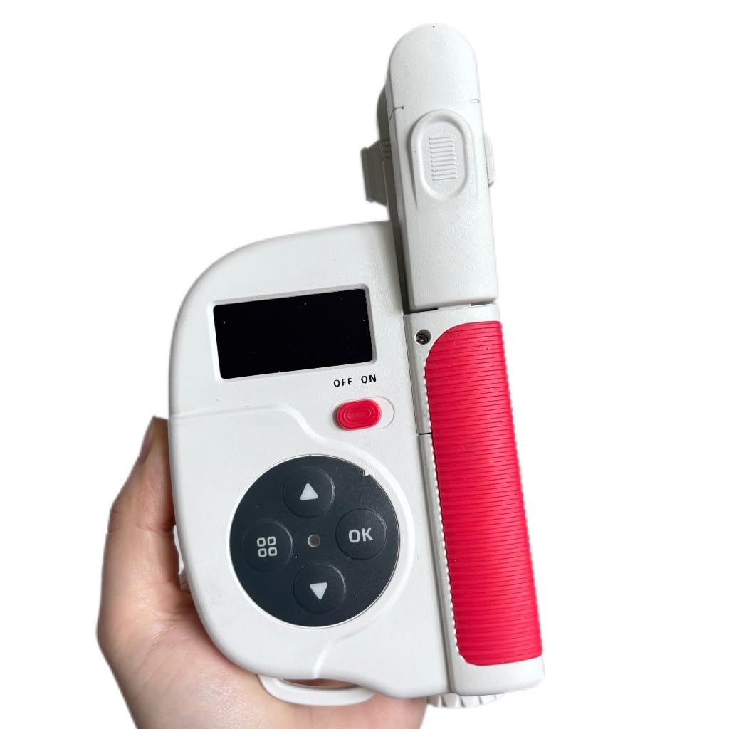 Chlorophyll Meter with Chlorophyll Range 0.0-99.9 SPAD Leaf Temperature Range -10-99.9℃ Measuring Area 2mm*2mm for Chlorophyll Content Leaf Temperature Measurement