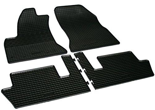 AD Tuning Juego de Alfombrillas de Goma para Citroen C4 Picasso