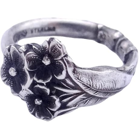 Tristan Ikaika's Forget-Me-Not Spoon Ring: A Timeless Floral Adornment