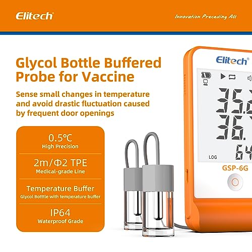 Elitech GSP-6G-TDE Digital Temperature Humidity Data Logger Pharmacy Ddl thumb #1