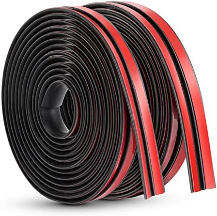 20FT Car Windshield Weather Stripping Rubber Windshield Seal Strip Trim T Shape Sunroof Seal for Car Truck Automotive Front Rear Windshield (14MM+19MM）