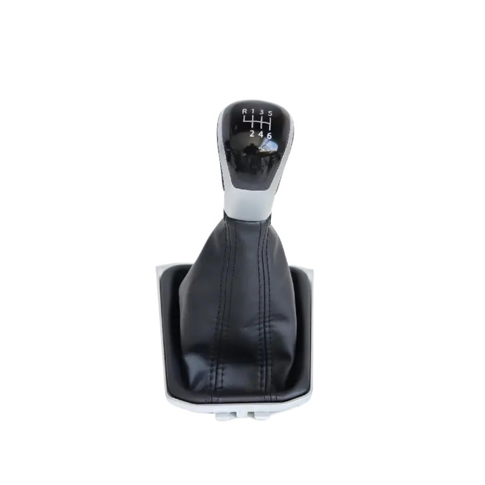 Jeocoai Car Gear knob Manual 6Speed Gear Shift Knob Lever Stick for Volkswagen for Tiguan 5NB711113F