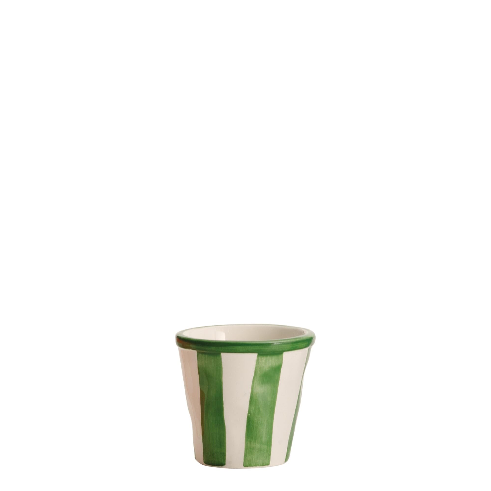 Verres Lido Zafferano verts parfaits pour vos espresso et repas de famille